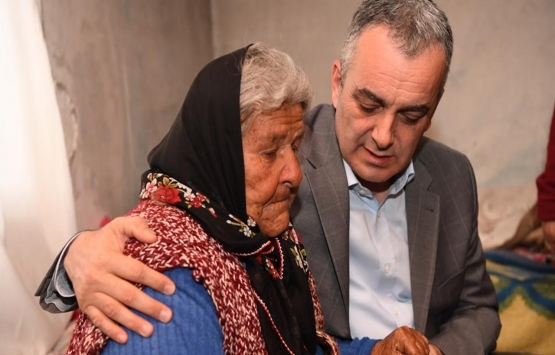 Konyaaltı'da 83 yaşındaki Elif ninenin ev hayali gerçekleşti!