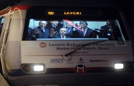 Levent-Hisarüstü arası yeni metro hattı ile 6 dakika sürecek!
