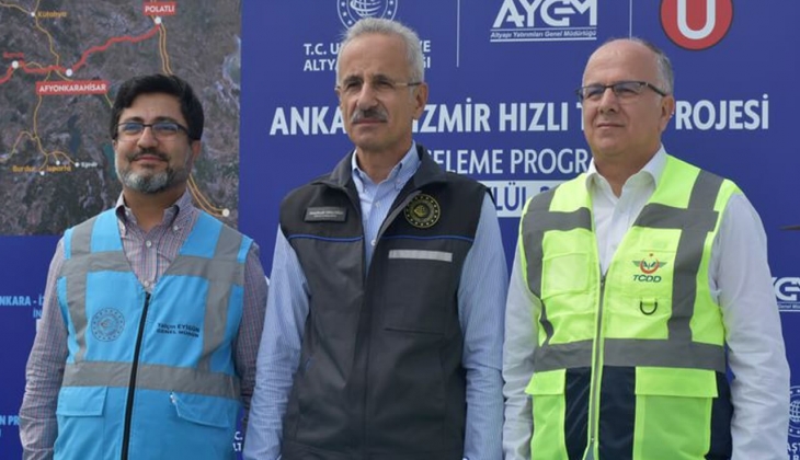 Ankara-İzmir Hızlı Tren projesiyle ilgili son dakika gelişmesi! Seyahat süresi 3 saat 30 dakikaya düşecek!
