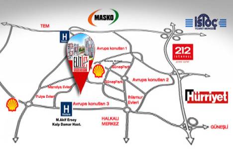 Elitist Park Halkalı örnek daire!