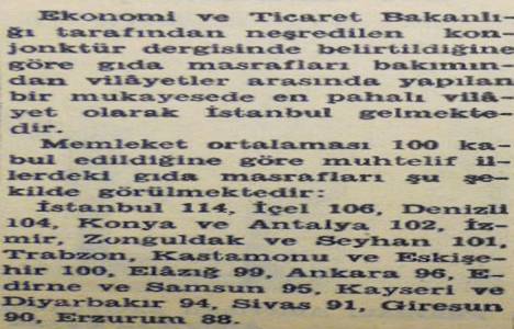 1949 yılında İstanbul en pahalı şehirmiş!