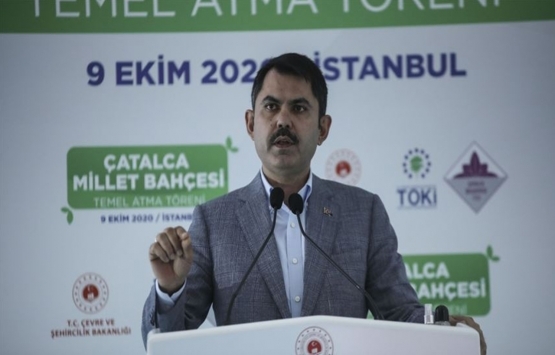 Murat Kurum: 77 ilimizde 270 millet bahçesi yapıyoruz!