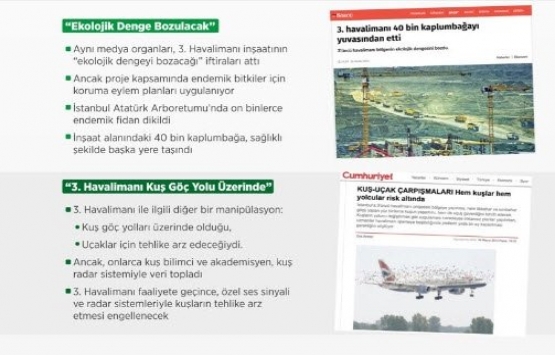 3. havalimanı hakkındaki manipülasyonlar!