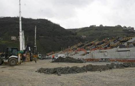 Trabzon Akyazı Stadyum ve Spor Tesisleri nin inşaat çalışmaları ne durumda?