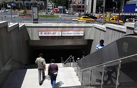  Kızılay Metro hattında yenileme çalışması!