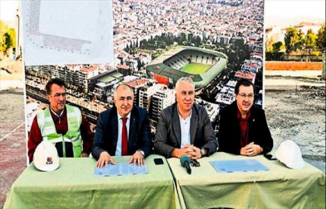 Karşıyaka Yalı Stadı modern hale getiriliyor!