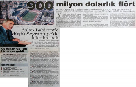 2006 yılında Galatasaray ın stad problemini TOKİ çözecek!