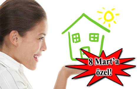 Kadınlar Günü'ne özel konut kampanyaları!