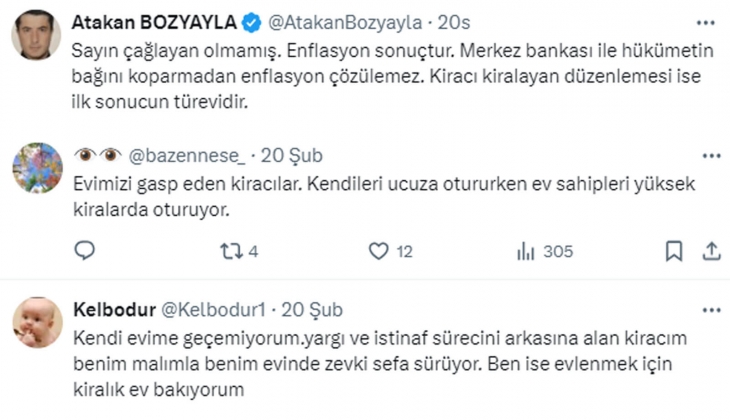 Armağan Çağlayan çözülmeden ortada bırakılan sorunları sıraladı: Enflasyon, kiracı kiralayan düzenlemesi! 
