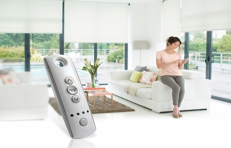 SOMFY motorlu stor perde ile yüksek konfor sağlıyor!