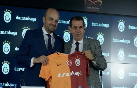 Galatasaray yeni sponsoru Dumankaya ile sözleşme imzaladı!