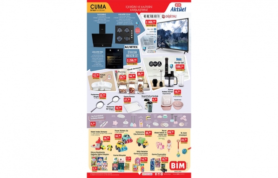 BİM 4 Mart 2022 aktüel ürünler kataloğu! Büyük fırsat: Cam ankastre set 2.299 TL!