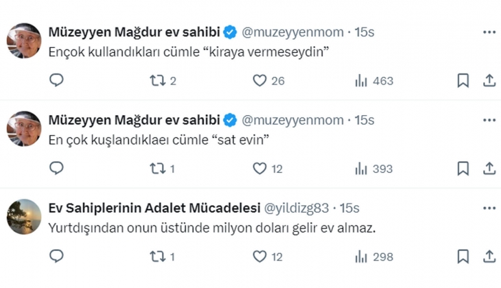 Sosyal medyada Gaspçı kiracı krizi: Ev sahipleri gaspçı kiracıların ortak özelliklerini yazdı! 