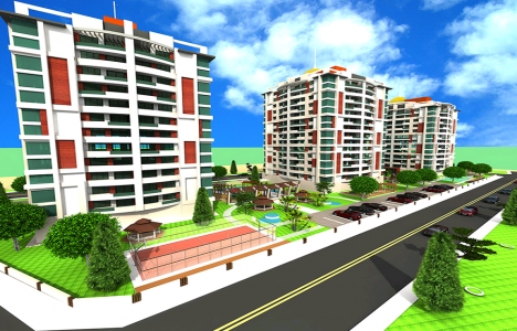 Konya Mevedded Şehir Konakları' nda fiyatlar 330 bin TL' den başlıyor!