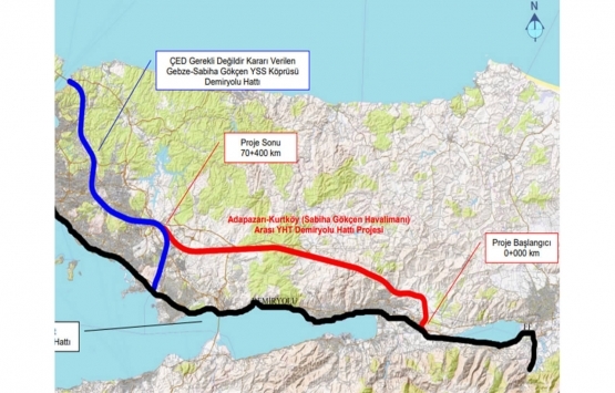 Adapazarı-Sabiha Gökçen Havalimanı YHT Hattı geliyor!