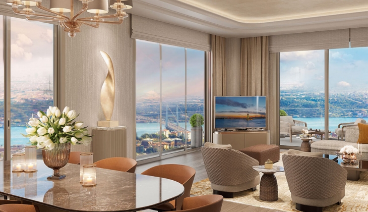 Kempinski Residence Balmumcu da yüzde 50 peşin kalanı 12 ay vade fırsatı! 2+1 den 9+2 ye farklı seçeneklerle