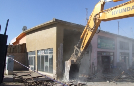 Yozgat'ta kentsel dönüşüm yıkımları başladı!