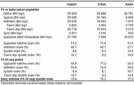 İnşaatın istihdamdaki oranı yüzde 7,4 oldu!