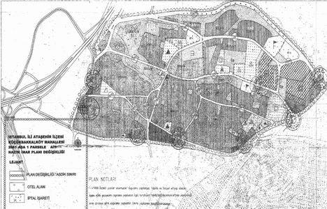 Ataşehir Küçükbakkalköy otel alanı imar planı askıda!
