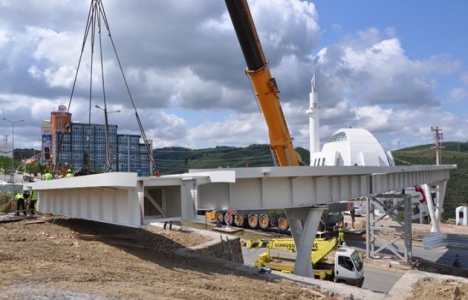 KOÜ Umuttepe Kampüsü'ne yaya köprüsü yapılıyor!
