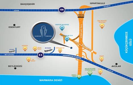 Samsun Towers Esenyurt satılık!
