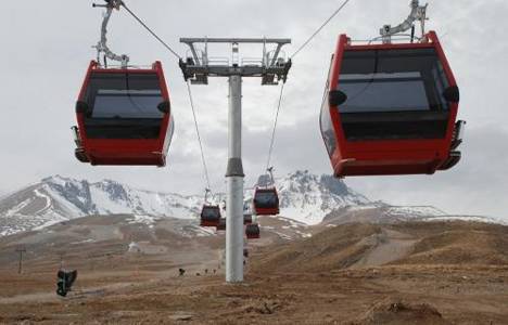 Erciyes’te 56 kabinden oluşan gondol hattı hizmete hazır!