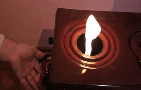 Samsun'da metan gazı bulan bir kişi bu gazla evini ısıtıyor!