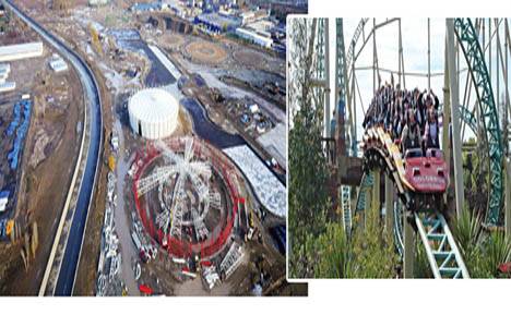 Türkiye'nin en büyük temaparkı Ankapark başkentte inşa ediliyor!