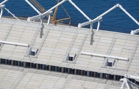 Trabzon Akyazı Stadı nın inşaatından son görüntüler!