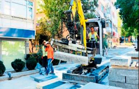 Ankara Emek ve Bahçelievler'de kaldırım yenileme çalışmaları başladı!