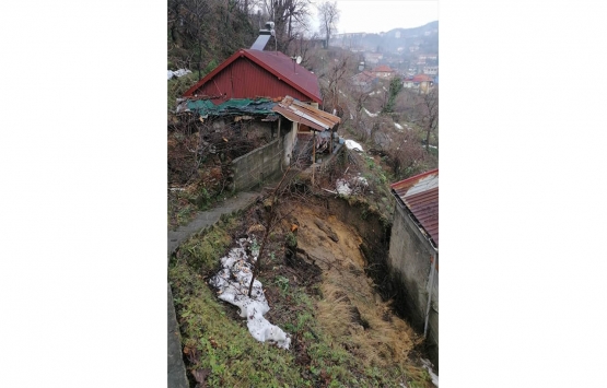 Zonguldak toprak kayması