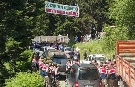 Artvin Cerattepe'de maden projesi protesto edildi!