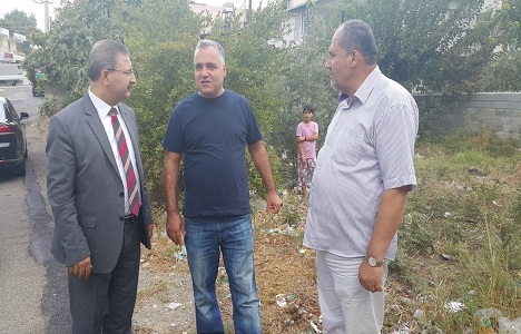 Antakya'daki metruk araziler yeşil alana dönüştürülüyor!