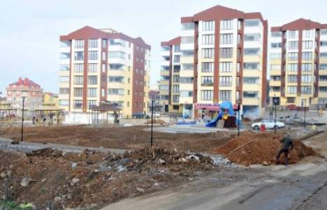 Trabzon'daki parkların yapımı devam ediyor!