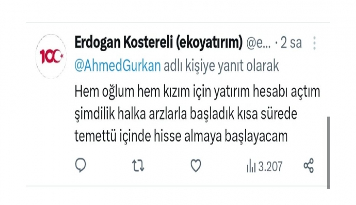 Bir borsacı çocuğunun eğitim masraflarını nasıl karşılıyor?