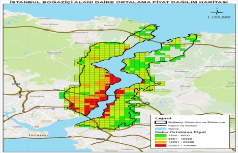 Boğaziçi ndeki yapıların toplam değeri 610 milyar TL!