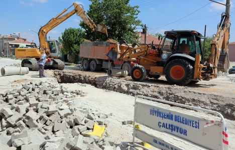 Eskişehir Mahmudiye'nin altyapısı yenileniyor!
