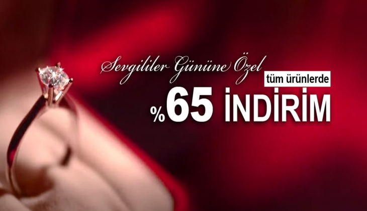 Sevgililer gününe özel yüzde 65 net indirim! Pırlanta baget yüzük arayanlar dikkat! Lal Pırlanta 3 Şubat fiyat listesi