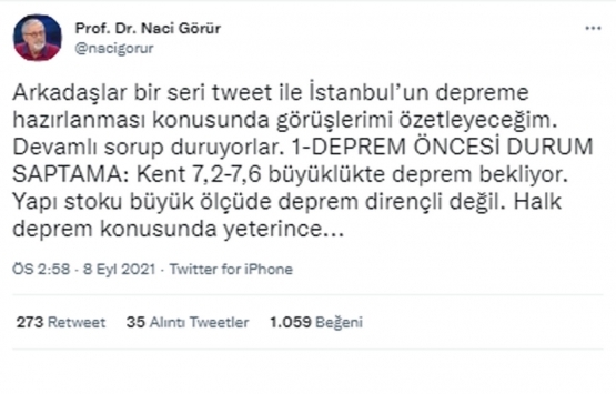 İstanbul un yapı stoku depreme dayanıklı değil!