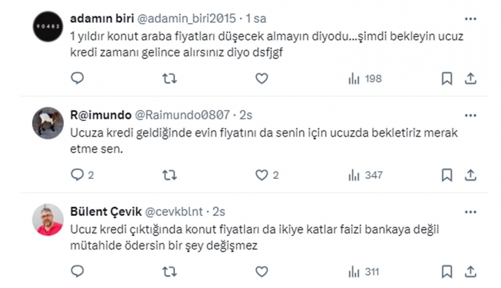 Ev alacağım diye çocuğunuzdan, kendinizden kısmanıza gerek yok! Ucuz kredi dağıtılacak!