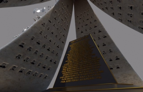 İşte 15 Temmuz Şehitler Abidesi nin detayları!