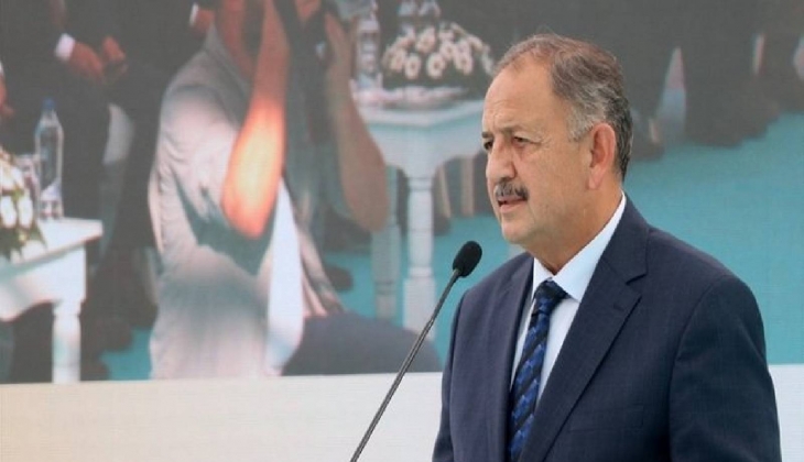 Bakan Özhaseki: Yerinde dönüşüme en fazla müracaat Hatay'dan geldi