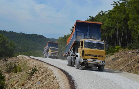 Antalya Kızıldağ asfalta kavuştu!
