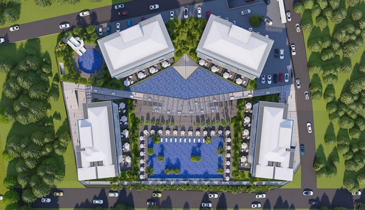 Del Mare Collection Alanya yüzde 8 indirim fırsatıyla satışta! Yeni proje! 