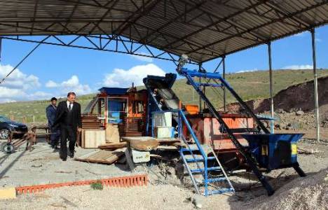 Yıldızeli kilit parke atölyesi imalata hazır!