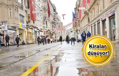 Gözde caddelerde boş mağaza sayısı artıyor! 