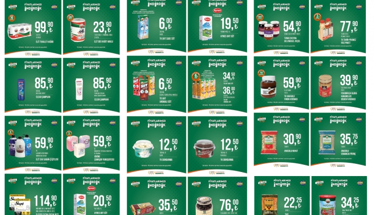 Tarım Kredi den yepyeni kampanya! Tek Tek açıklandı! Sucuk, çay, beyaz peynir, tereyağı ve salçada dev indirim!