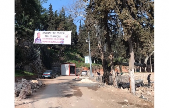 Hatay Reyhanlı ya millet bahçesi müjdesi!