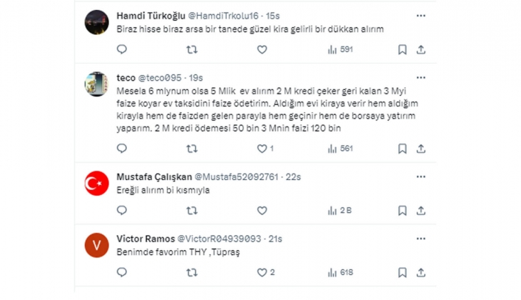 15 milyon TL si olan ev mi, Ereğli hissesi mi almalı?