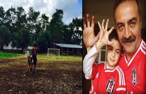 Yılmaz Erdoğan evinin bahçesine çim saha yaptırdı!